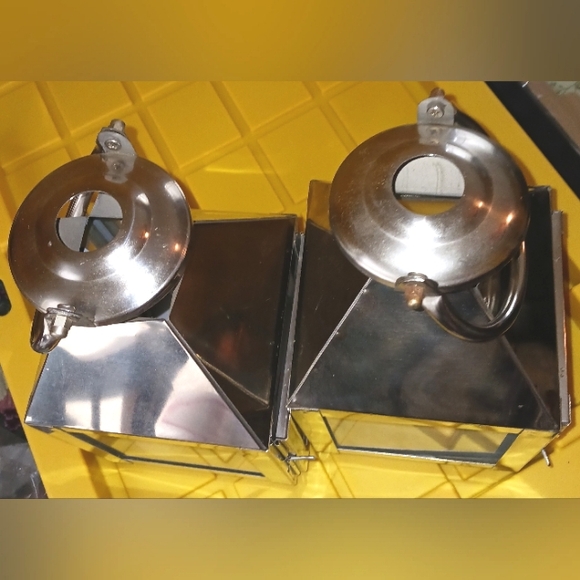 Lantern Boxes Decor Metal and Glass with Candles - Picture 9 of 11